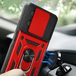 Панель BeCover Military для Xiaomi 14 5G Red (710800) - мініатюра 4