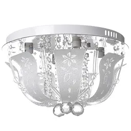 Люстра Brille торт стельова з пультом LED E14 60W RGB WH (BCL-651S/4)