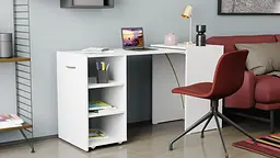 Стіл-тумба трансформер Смарт 1/2 Ferrum-decor 750x1450x600 ДСП Біле 16 мм (FRD-105074) - мініатюра 10
