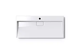 Умивальник VBI Este підвісний з отвором під змішувач 100x46 см white VBI-019921 - мініатюра 3