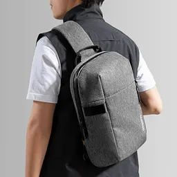 Сумка для ноутбука Tomtoc Navigator-T24 Sling Bag Gray 14 Inch/7L T24M1G3 - мініатюра 2