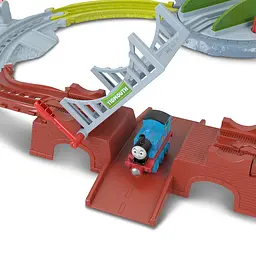 Залізничний трек Fisher-Price Томас і друзі Депо Тідмут із паровозиком Томасом і вертольотом Гарольдом (JLL36) - мініатюра 4