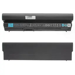 Батарея для ноутбука Dell FRR0G (роз'єм у центрі!!!) (Latitude: E6220 E6230 E6320 E6330 E6430s E5220) 11.1V 60Wh Чорний - мініатюра 2