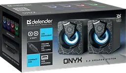 Акустика Defender 2.0 Onyx 6Вт USB Black (65038) - мініатюра 8