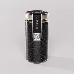 Ікра "Осетр" CapsFood імітована в Банці 500 г