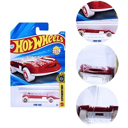 Базова машинка Hot Wheels Experimotors Twin Tags червона (5785) JJH64 - мініатюра 4