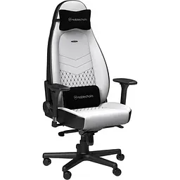 Геймерське крісло Noblechairs ICON White/Black (NBL-ICN-PU-WBK) [165703] - мініатюра 2