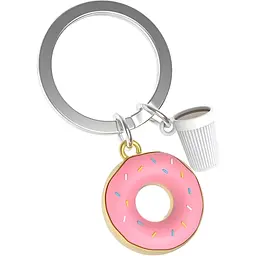 Брелок Metalmorphose Donut with Coffee Cup (8000020593045) - мініатюра 2
