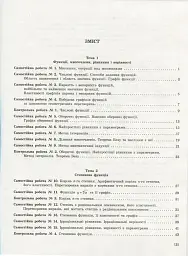 Алгебра і початки аналізу. 10 клас. Тестовий контроль результатів навчання. Профільний рівень - мініатюра 2