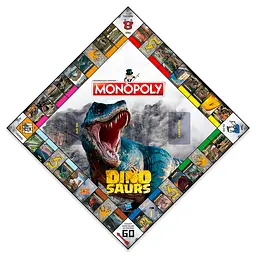 Настільна гра MONOPOLY Winning Moves Dinosaurs - мініатюра 5