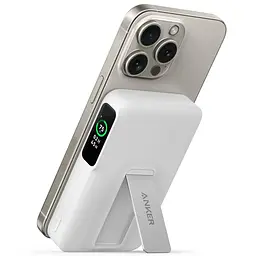 Універсальна мобільна батарея Anker MagGo 10000mAh 27W White (A1654G21) - мініатюра 2