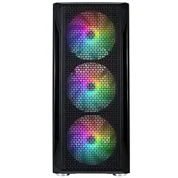 Корпус 1stPlayer X5-BK-4F1 Black 750W (X5-BK-4F1-PS-750FK-EU) - мініатюра 2