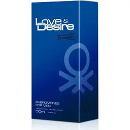 Туалетна вода з феромонами для чоловіків Love & Desire for Men, 50 ml - мініатюра 3