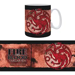 Чашка AbyStyle Game of Thrones Fire and blood Targaryen 460 мл - мініатюра 3