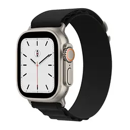 Ремінець Alpine Loop для Apple Watch 42/44/45/46/49mm Black [76053] - мініатюра 1