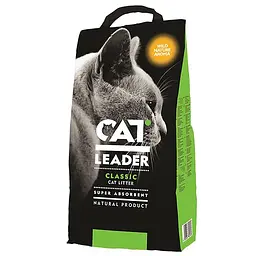 Cat Leader з wild nature супер-впитуючий наповнювач в котячий туалет 10 кг