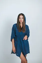 Халат Buldans - Bianca indigo L/XL - мініатюра 3