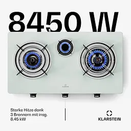 Газова варильна поверхня Klarstein Barzona 3 (10046300) - мініатюра 6