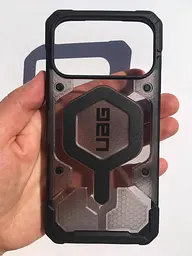 Чохол протиударний UAG Pathfinder MagSafe для iPhone 17 Pro Max (6.9") Clear Ash 114552113140 - мініатюра 5