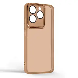 Защитный чехол для Realme 15T 5G, Shade, золотой, TPU+PC, матовый, защита всего корпуса, панель-накладка, противоударный, с высокими бортами, амортизирует удары при падениях, ArmorStandart (ARM89128) - мініатюра 2