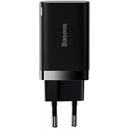 Мережевий зарядний пристрій Baseus Super Si Pro 30W USB-C + USB-A Black (CCSUPP-E01) [102000]