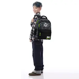 Рюкзак GoPack Education 182M Wow Skate Темно-сірий (GO26-182M-7) - мініатюра 14