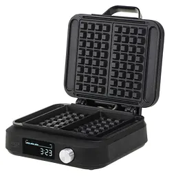 Вафельниця Adler AD 3087, 2200 Вт, LED-дисплей, 6 рівнів підрум’янення, таймер, антипригарне покриття - мініатюра 6