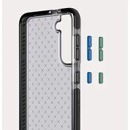 Оригінальний протиударний чохол Tech21 Evo Check Samsung Galaxy S22 Ultra Black T21-9377 - мініатюра 5