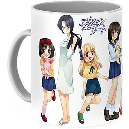 Кухоль GeekLand Elfen Lied Ельфійська брехня EL 02.03 330 мл білий - мініатюра 3
