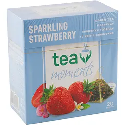 Чай Tea Moments Sparkling Strawberry 34 г (20 пір. х 1.7 г)