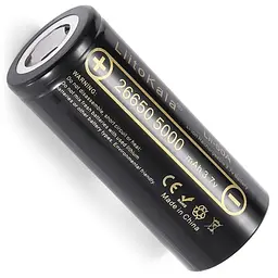 Акумулятор 26650 Liitokala 5000mAh 20A Li-ion (Lii-50A)
