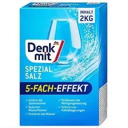 Спеціальна сіль для посудомийної машини DenkMit, 2 кг