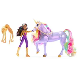 Набір з ляльки та єдинорога Unicorn Academy Софія та Дика Зірка зі світловими ефектами (SM23210/6067325) - мініатюра 3