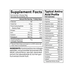 Колаген Sport Research Collagen Peptides Dark Chocolate 640 г - мініатюра 2