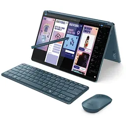 Ноутбук Lenovo Yoga Book 9 13IMU9 з процесором Intel® Core™ Ultra 7 155U pana la 4.8GHz, 2 x 13.3", 2.8K, WQXGA+, OLED, сенсорний, 32GB LPDDR5x RAM, 1TB SSD, Intel® графікою, Windows® Care - мініатюра 7