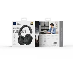 Бездротові накладні навушники WIWU Elite Headset TD-05 Black (6976975615904) - мініатюра 2