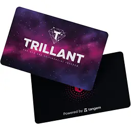 Криптогаманець Tangem 2.0 Trillant Wallet набір з 3 карт Violet/Фіолетовий (TG-TRILL) - мініатюра 2