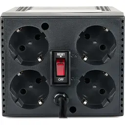 Стабілізатор напруги Powercom TCA-1200 (TCA-1200 black) - мініатюра 2