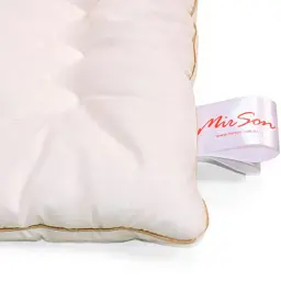 Ковдра MirSon вовняна Mikrosatin Gold Woolen Hand Made 168 демі 200x220 см (2200000460417) - мініатюра 12