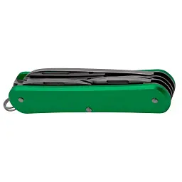 Ніж багатофункціональний Fox Vulpis Aluminium OD Green. 4 інструменти - мініатюра 6