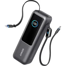 Універсальна мобільна батарея Anker Laptop 25000mAh 165W Космічний чорний (A1695H11) - мініатюра 4
