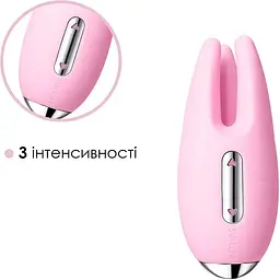 Масажер для чутливих зон Svakom Cookie Pale Pink - мініатюра 3