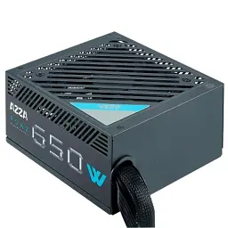 Блок живлення 650 Вт, Azza, чорний, 80+ Bronze, 12 см, 2xMolex/5xSATA/2x6+2-pin/1x20+4-pin/1x4+4-pin, захист