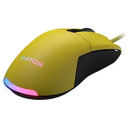 Ігрова миша Hator HTM512 Pulsar2 ESports Gaming 6200dpi 30G Yellow - мініатюра 5