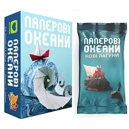 Настільна гра Igames Паперові Океани з доповненням Нові Лагуни (укр.)
