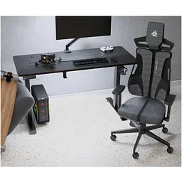 Геймерське крісло Cyberlux V8 Fabric Grey (GM-V8 FG)  - мініатюра 7