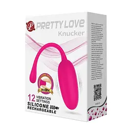 Віброяйце Pretty Love Knucker 18.6 см рожевий - мініатюра 9