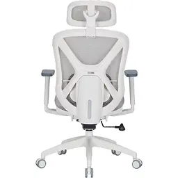 Офісне крісло OfficePro Atlas OC630-W-LG-LG White/Light Gray [148901] - мініатюра 6