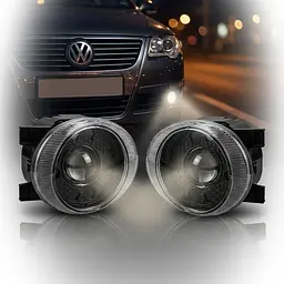 LED Протитуманні Фари Лінзовані 70W для Volkswagen B6 2005-2010 2 шт. (M11-FLOOD) - мініатюра 2