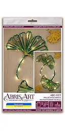 Набір для творчості Abris Art стрінг-арт малахітовий танець 30х20х1 см Зелений (RN-250-N-1085)